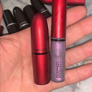 Rihanna Viva Glam ll Lipstick in Frost + lipglass